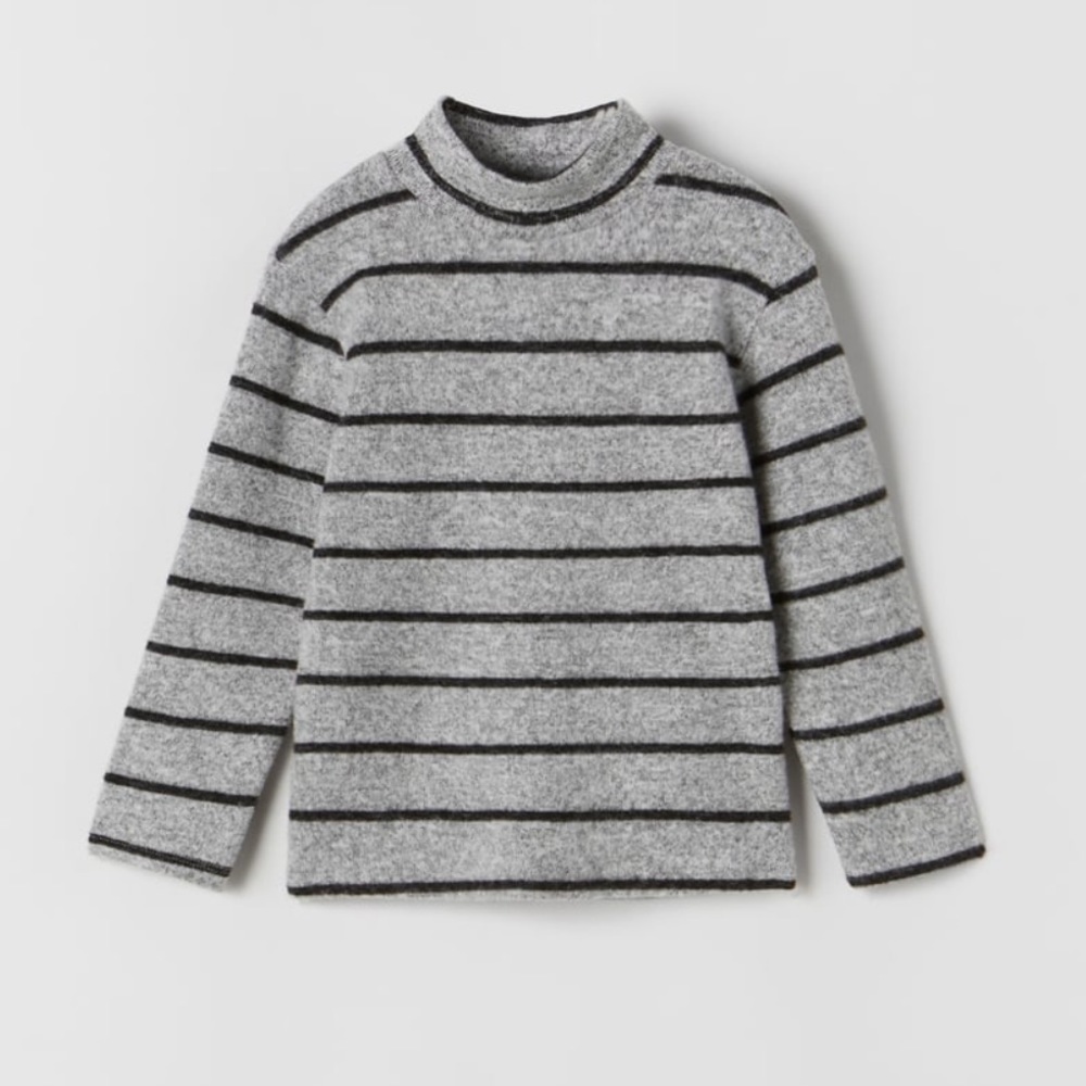Zara Mock Neck Top